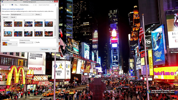 Times Square Windows 7 Theme screenshot
