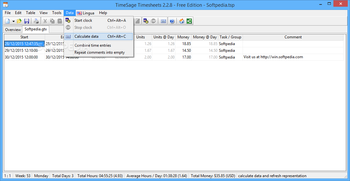 TimeSage Timesheets Free Edition screenshot 11