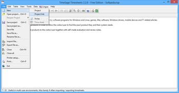 TimeSage Timesheets Free Edition screenshot 7