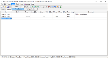 TimeSage Timesheets Pro Edition screenshot 6