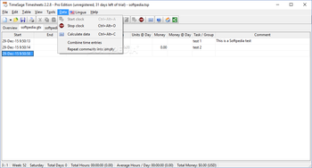 TimeSage Timesheets Pro Edition screenshot 8