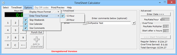 TimeSheet Calculator screenshot 4