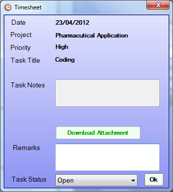 TimeSheet screenshot 8