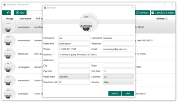 Timesheet Tracker screenshot 2