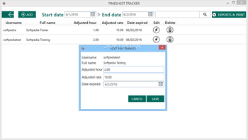 Timesheet Tracker screenshot 6