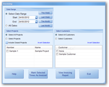 Timesheets Lite screenshot 5