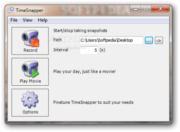 TimeSnapper screenshot