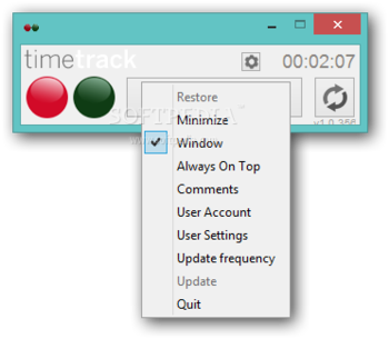 timetrack screenshot 2