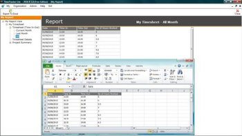 Timetracker Lite screenshot
