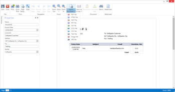 TimeTracker Outlook Addin screenshot 5