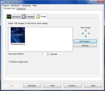TimeUntil ScreenSaver Maker Professional screenshot 3