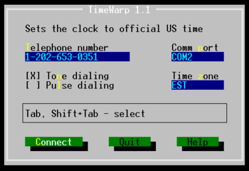 TimeWarp screenshot
