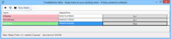 TimeWatcher screenshot