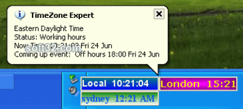 Timezone Expert  world time zone clock Gold Edtion screenshot 3