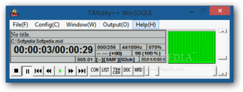TiMidity++ screenshot