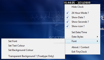 TinyClock screenshot 2