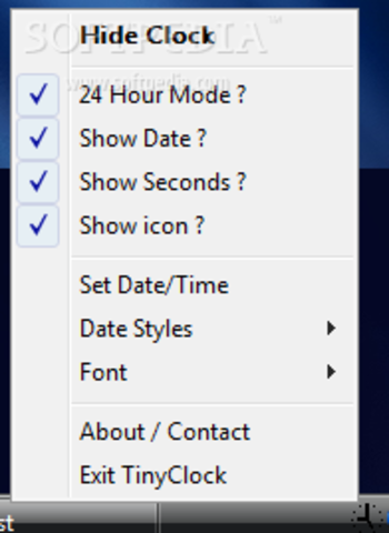 TinyClock screenshot 3