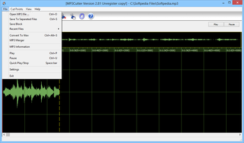 Tinynice MP3Cutter screenshot 2