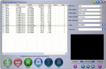 Tinysoar dvd audio ripper screenshot