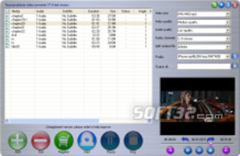 Tinysoar iphone video converter screenshot 2