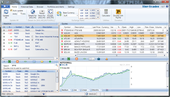 TinyTrader screenshot