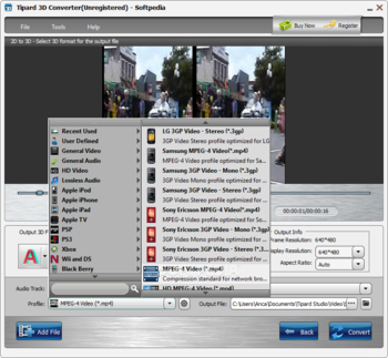 Tipard 3D Converter screenshot 6