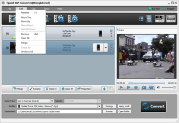 Tipard 3GP Converter screenshot 3