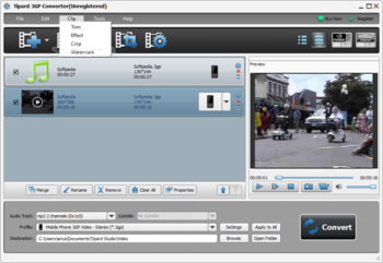 Tipard 3GP Converter screenshot 4