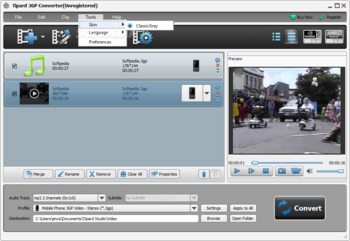 Tipard 3GP Converter screenshot 5