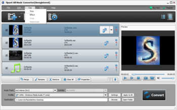 Tipard All Music Converter screenshot 3