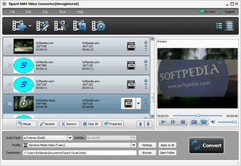 Tipard AMV Video Converter screenshot