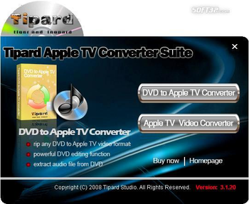 Tipard Apple TV Converter Suite screenshot 2