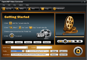 Tipard ASF Video Converter screenshot 3