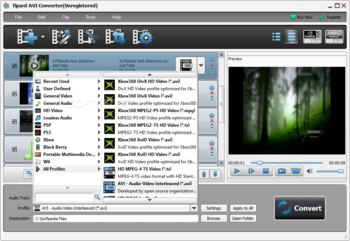 Tipard AVI Converter screenshot 2