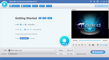 Tipard Blu-ray Converter screenshot