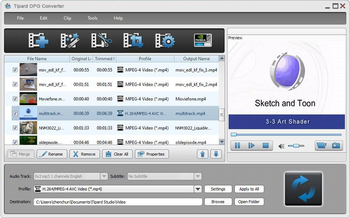 Tipard DPG Converter screenshot