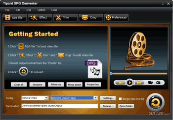 Tipard DPG Converter screenshot 3