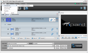 Tipard DVD Audio Ripper screenshot 2