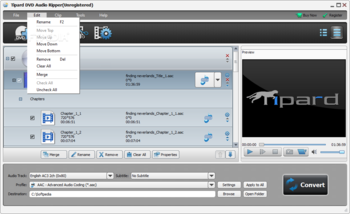 Tipard DVD Audio Ripper screenshot 3