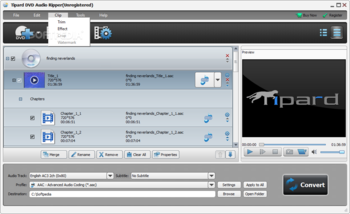 Tipard DVD Audio Ripper screenshot 4