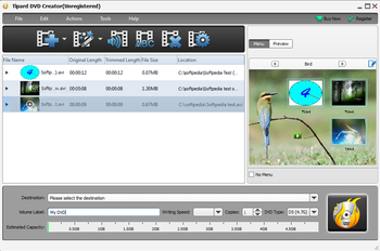 Tipard DVD Creator screenshot