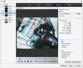 Tipard DVD Ripper Platinum screenshot 10