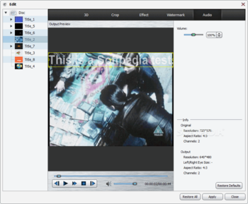 Tipard DVD Ripper Platinum screenshot 11