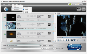 Tipard DVD Ripper Platinum screenshot 5