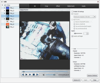 Tipard DVD Ripper Platinum screenshot 7