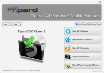 Tipard DVD Software Toolkit Platinum screenshot