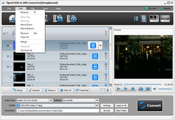 Tipard DVD to DPG Converter screenshot 4