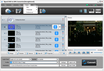 Tipard DVD to DPG Converter screenshot 6
