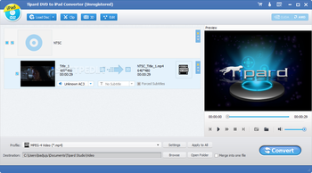 Tipard DVD to iPad Converter screenshot 2