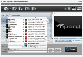 Tipard DVD to MP4 Suite screenshot 3